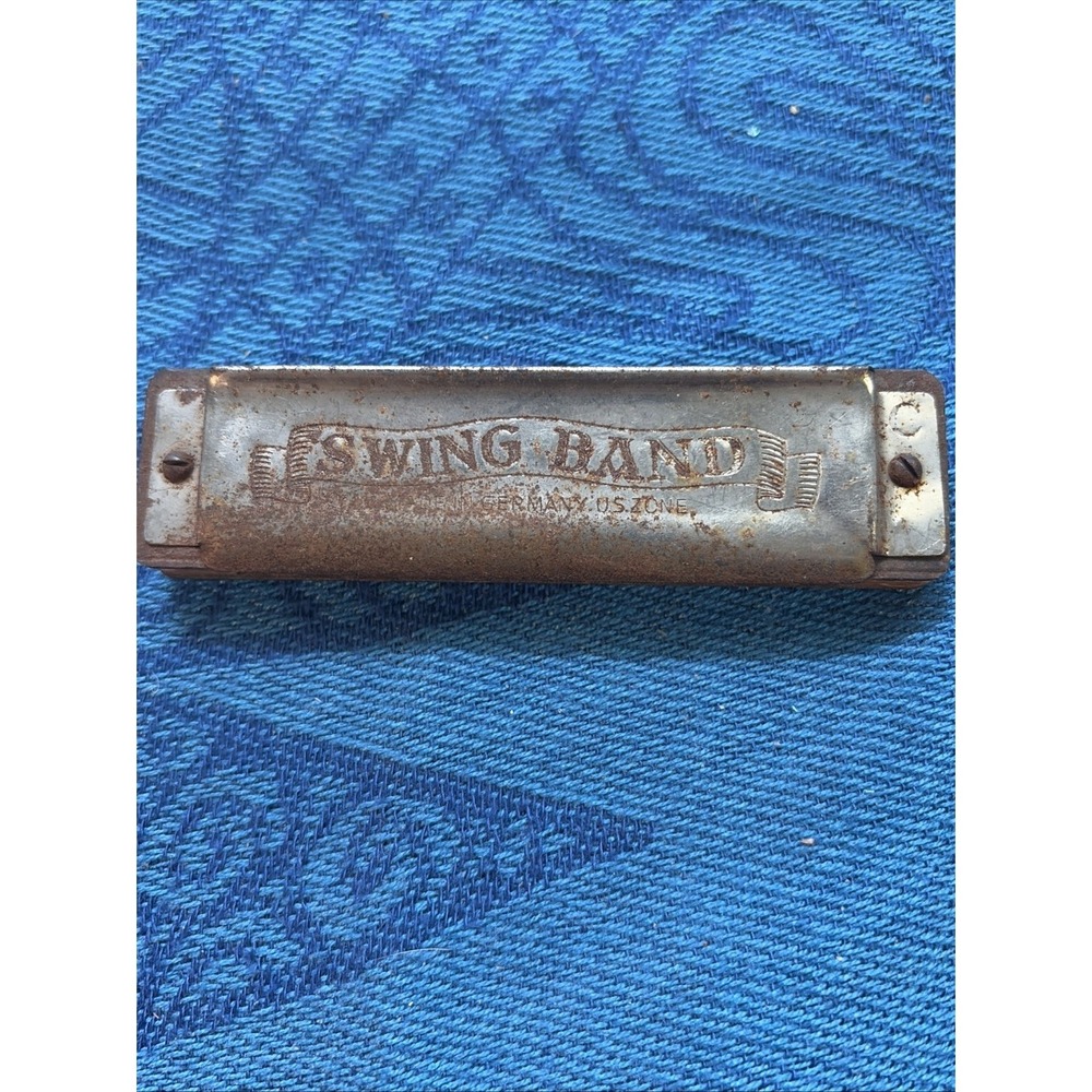 Kostler Swing Band Harmonica Made in Germany Vintage Key Of C 1940s